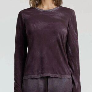 Cotton citizen standard shirt in eggplant